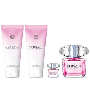 Versace Bright Crystal Gift Set 4PC