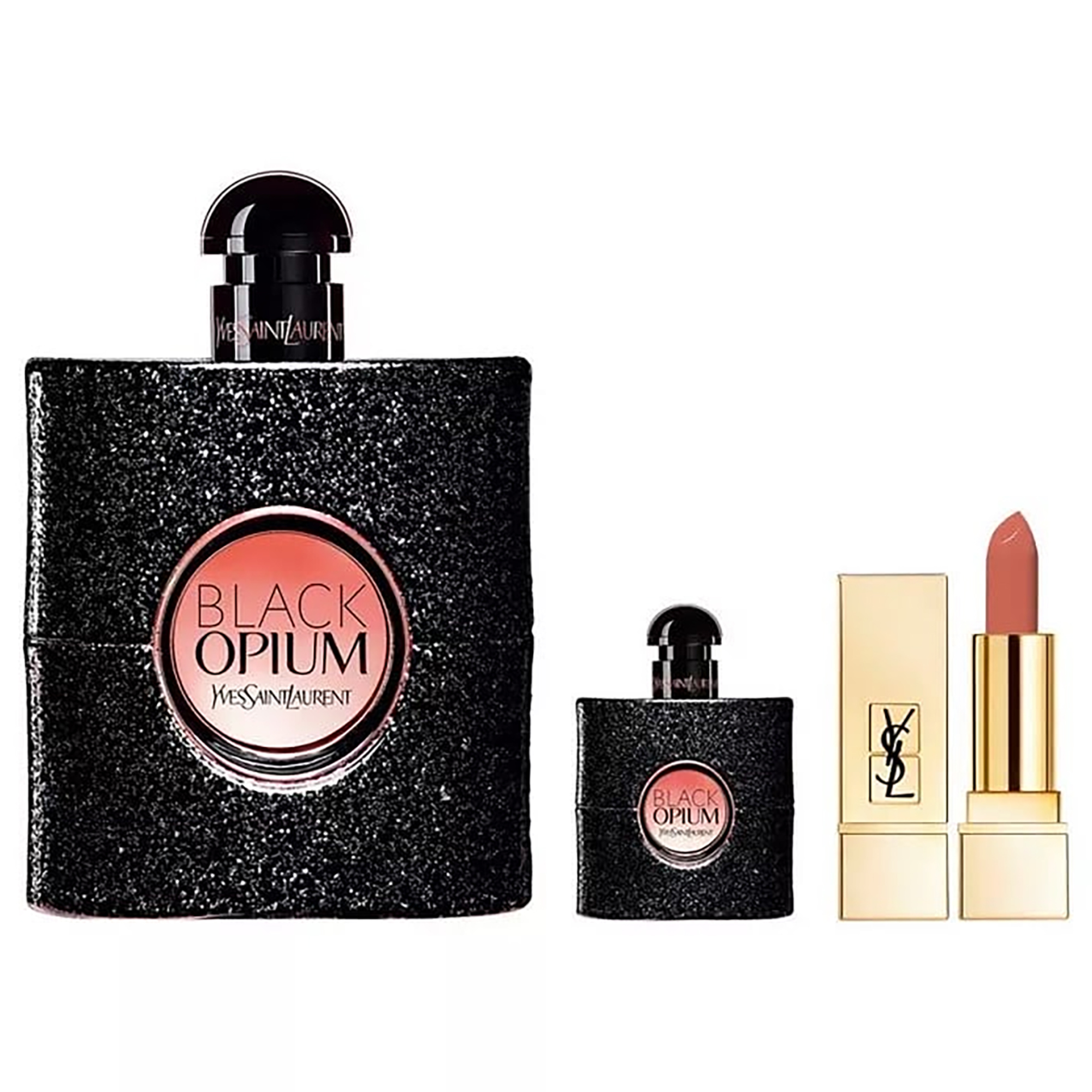 Yves Saint Laurent Ladies Black Opium Gift Set Fragrances 3614273872560