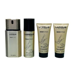 Ted Lapidus Gold Extreme EDT 4PC (100ml+deodorant+tắm+attershave)